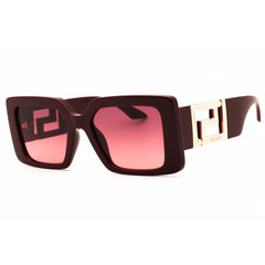 Versace Women's Sunglasses - Burgundy Rectangular Full Rim Frame | 0VE4505U 538120