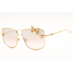 Versace Women's Sunglasses - Gold Rectangular Full Rim Frame | VE2282 10028Z
