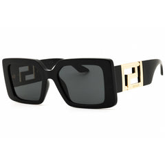 Versace Women's Sunglasses - Black Rectangular Shape Full Rim Frame | VE4505U GB1-87