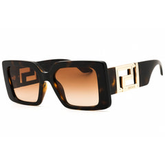 Versace Women's Sunglasses - Dark Tortoise Oversized Full Rim Frame | VE4505U 108/13