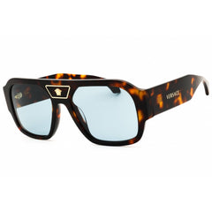 Versace Men's Sunglasses - Havana Rectangular Shape Full Rim Frame | VE4508U 553780