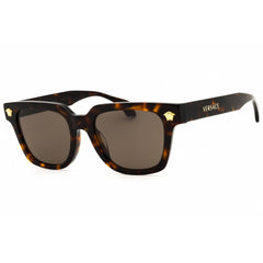 Versace Men's Sunglasses - Havana Acetate Rectangular Full Rim Frame | VE4510U 108-3