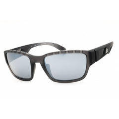 Adidas Men's Sunglasses - Grey Sport Wraparound Shape Full Rim Frame | SP0007 20C