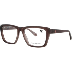 Calvin Klein Jeans Unisex Eyeglasses - Brown Acetate Square Frame | CKJ24629 210