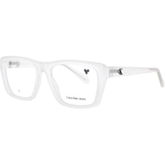 Calvin Klein Jeans Unisex Eyeglasses - Frosted Clear Acetate Frame | CKJ24629 970