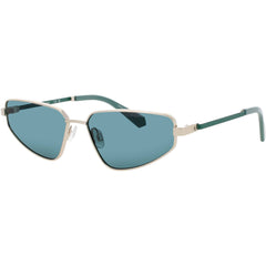 Calvin Klein Jeans Women's Sunglasses - Gold Metal Geometric Frame | CKJ25200S 717