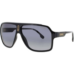 Carrera Men's Sunglasses - Black/Gold Acetate Square Shape Full Rim Frame | 1030/S 2M2