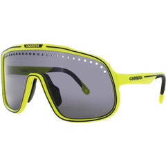 Carrera Men's Sunglasses - Yellow/Black Shield Shape Full Rim Frame | C-SPORT-02/S 4CW