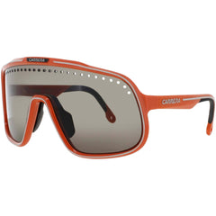 Carrera Men's Sunglasses - Orange/Grey Shield Shape Full Rim Frame | C-SPORT-02/S A1W