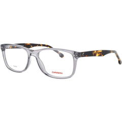 Carrera Unisex Eyeglasses - Grey/Havana Rectangular Shape Full Rim Frame | 2018T KB7