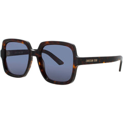 Dior Women's Sunglasses - Dark Havana Acetate Square Full Rim Frame | CD40190I 52V