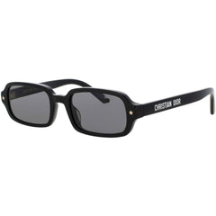 Dior Women's Sunglasses - Shiny Black Rectangular Shape Full Rim Frame | CD40205I 01A