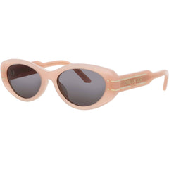 Dior Women's Sunglasses - Shiny Pink Acetate Oval Shape Full Rim Frame | CD40170U 72A