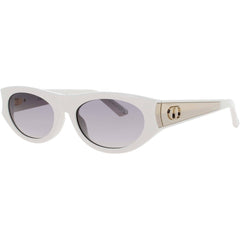 Dior Women's Sunglasses - Ivory Acetate Oval Shape Full Rim Frame | CD40225I 25B