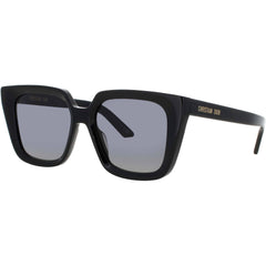 Dior Women's Sunglasses - Shiny Black Butterfly Shape Full Rim Frame | CD40092I 01B