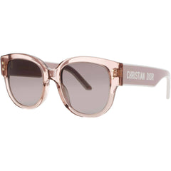 Dior Women's Sunglasses - Shiny Pink Acetate Butterfly Full Rim Frame | CD40157I 72F