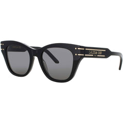 Dior Women's Sunglasses - Shiny Black Butterfly Shape Full Rim Frame | CD40158I 01A