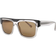 Elton John Unisex Sunglasses - Crystal Black/Clear Full Rim Frame | PAPARAZZI GRYFD