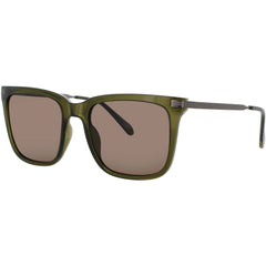 Fossil Men's Sunglasses - Crystal Green Square Shape Full Rim Frame | FOS 3152/G/S 0OX