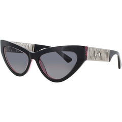 Moschino Women's Sunglasses - Metal Grey/Silver Acetate Cat Eye Frame | MOS170/S 4WC