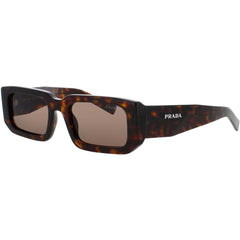 Prada Men's Sunglasses - Tortoise Plastic Rectangular Full Rim | PR 06YS 2AU8C1