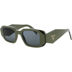 Prada Women's Sunglasses - Sage Acetate Rectangular Full Rim Frame | PR 17WS 13N5S0