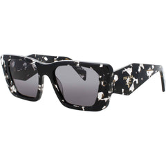 Prada Women's Sunglasses - Black Crystal Tortoise Acetate Frame | PR 08YS 15S5Z1