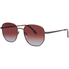 Quay Unisex Sunglasses - Chocolate Geometric Shape Full Rim Frame | BIG TIME CH/BRNBL