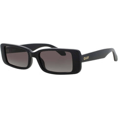 Quay Women's Sunglasses - Matte Black Acetate Full Rim Frame | ART SCHOOL MTBLK/SMK