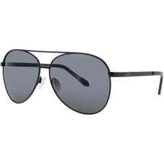 Quay Women's Sunglasses - Black Metal Aviator Shape Full Rim Frame | VIVIENNE BLK/SMK