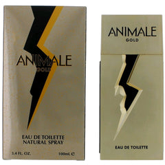 Animale Men's Eau De Toilette Spray - Animale Gold Woody, Size 3.4 oz | 878813000094