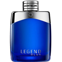 Mont Blanc Men's Eau De Parfum - Legend Blue Woody Aromatic, 3.3 oz | 3386460144230