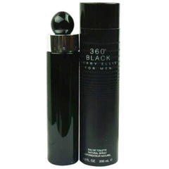 Perry Ellis Men's Eau De Toilette - 360 Black Amber Spicy, 6.7 oz | 844061009547