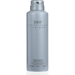 Perry Ellis Men's Deodorizing Body Spray - 360 Invigorating, 6.0 oz | 844061014954