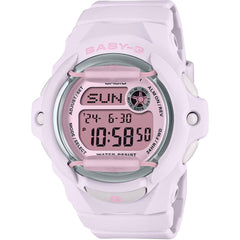 Casio Women's Watch - Baby-G Chronograph Pastel Pink Resin Strap Digital | BG169U-4B
