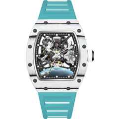 Invicta Men's Watch - S1 Rally Automatic Skeleton Dial Blue Silicone Strap | 70179