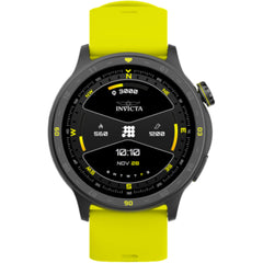 Invicta Unisex Watch - I-Tech 2 Black Digital Dial Yellow Silicone Strap | ITECH-002