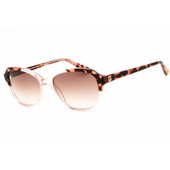 Anne Klein Women's Sunglasses - Blush Crystal Havana Acetate Oval Frame | AK7078 660