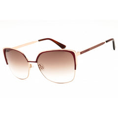 Anne Klein Women's Sunglasses - Merlot/Gold Cat Eye Full Rim Frame | AK7080 612