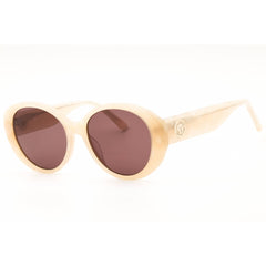 Anne Klein Women's Sunglasses - Ivory Pearl Acetate Oval Full Rim Frame | AK7090 101