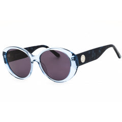 Anne Klein Women's Sunglasses - Blue Crystal Acetate Full Rim Frame | AK7090 422