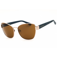 Anne Klein Women's Sunglasses - Rose Gold Metal Cat Eye Full Rim Frame | AK7101 770