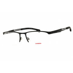 Carrera Men's Eyeglasses - Rectangular Shape Black Metal Half Rim Frame | 4408 0807 00
