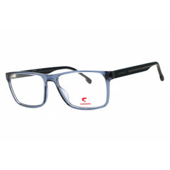 Carrera Men's Eyeglasses - Rectangular Shape Blue/Grey Plastic Frame | 8885 0XW0 00