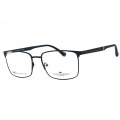 Chesterfield Men's Eyeglasses - Matte Blue Metal Rectangular Frame | CH 117XL 0FLL 00