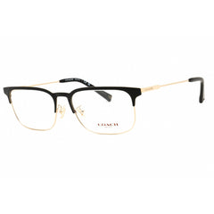Coach Men's Eyeglasses - Matte Light Gold/Matte Black Full Rim Frame | 0HC5121 9369
