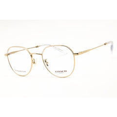 Coach Women's Eyeglasses - Shiny Light Gold Titanium Full Rim Frame | 0HC5188TD 9464