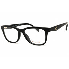 Coach Women's Eyeglasses - Black Acetate Rectangular Full Rim Frame | 0HC6231U 5002
