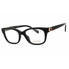 Coach Women's Eyeglasses - Black Acetate Rectangular Full Rim Frame | 0HC6257U 5002