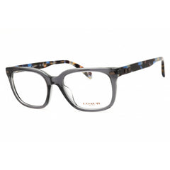 Coach Women's Eyeglasses - Transparent Grey Oval Shape Full Rim Frame | 0HC6266U 5882